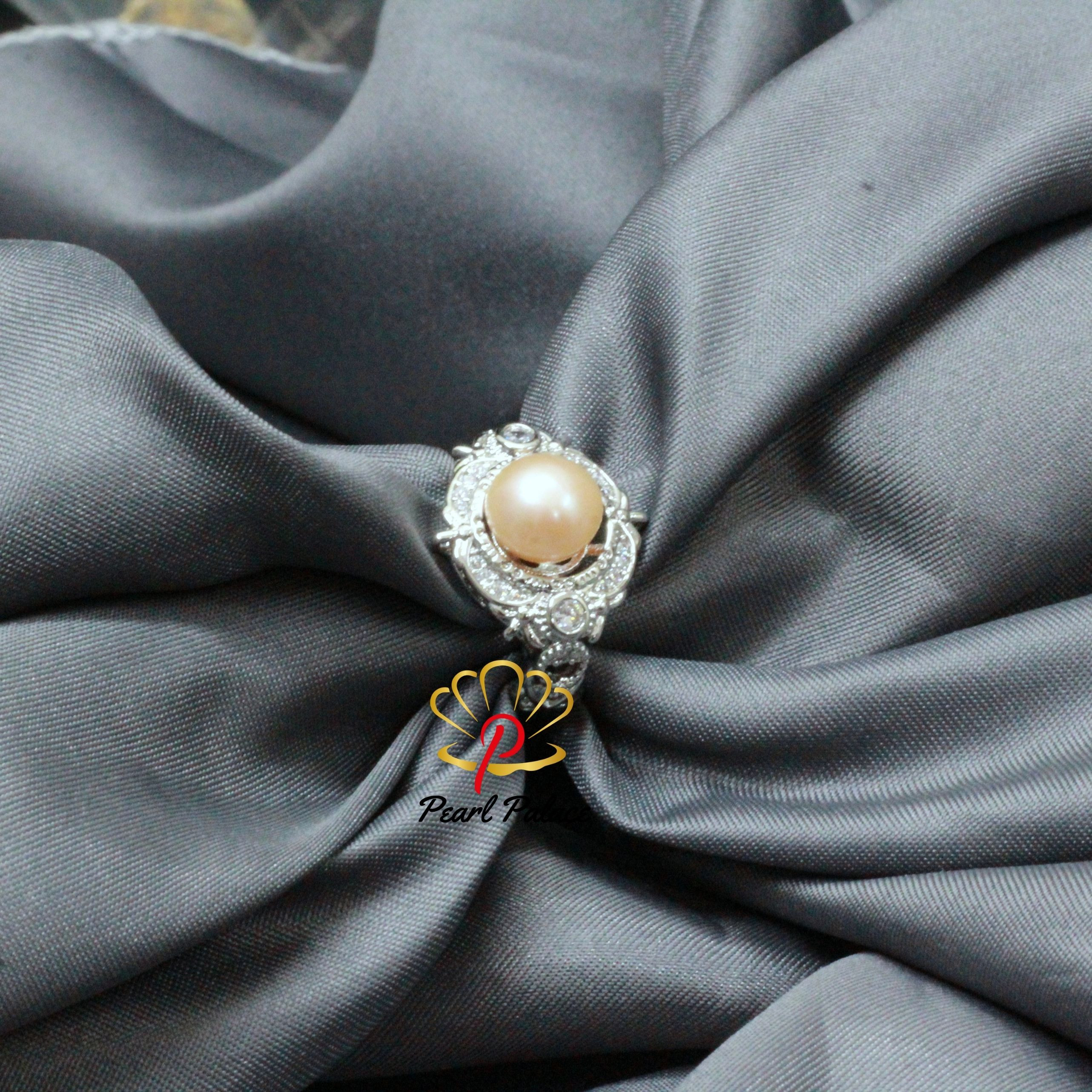 Orchid Mist Pearl Ring